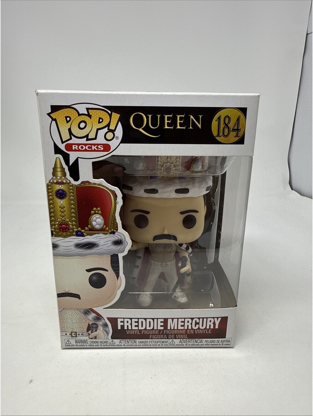 Funko POP! Rocks Queen Freddie Mercury #184 Vinyl Figure
